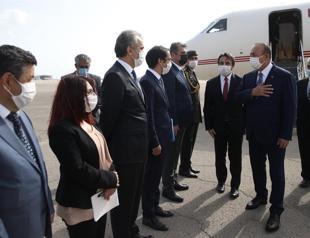 Turkish FM visits Libya with Maltese counterpart