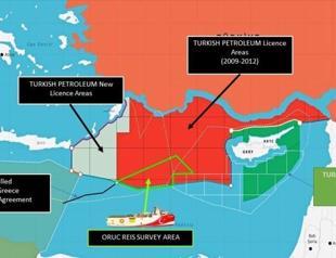 Turkey shares map of Oruç Reiss offshore activity