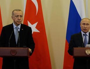 Erdoğan, Putin discuss Syria, Libya and east Med on the phone