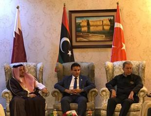 Turkish, Qatari defense ministers in Libya for talks