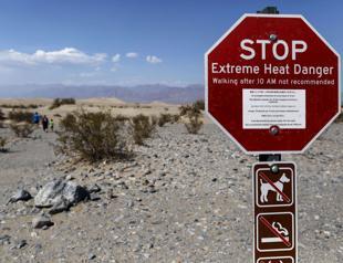 World temperature record set in Californias Death Valley