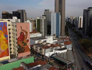 Street art thrives in Sao Paulo despite pandemic