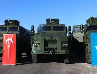 Turkey donates 12 military vehicles to Somalia