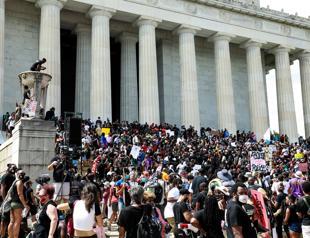 Say their names Anti-racism protesters flood US capital