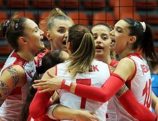 Women’s under 19 volleyball team bags European Championship