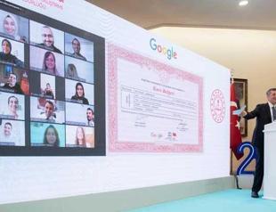 Some 128,000 instructors received digital training in cooperation with Google