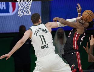 Heat oust depleted Bucks to reach NBA East finals, Lakers down Rockets