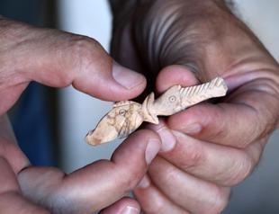 Some 2,500-year-old objects made from goat bones unearthed in Turkey’s west