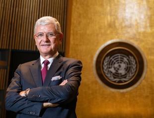 First Turk elected as president of UN General Assembly takes over office