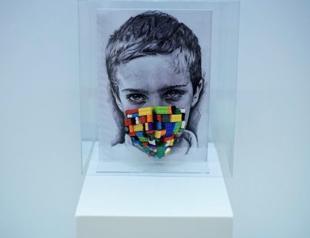 Protective face mask exhibition presented to art lovers online