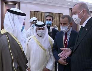 Turkish president visits Kuwait, Qatar