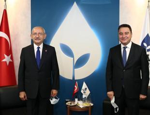 CHP head Kılıçdaroğlu visits DEVA party chief Babacan