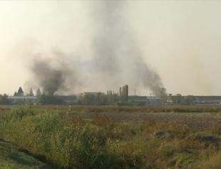 Armenian forces hit Azerbaijans cotton factory