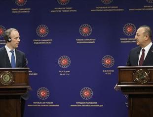 Top Turkish diplomat speaks with UKs Raab