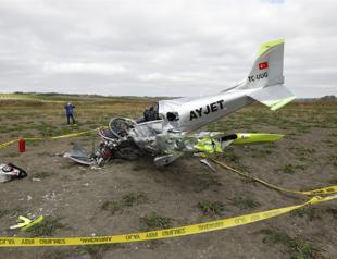 Training plane crashes in Istanbul, no fatalities
