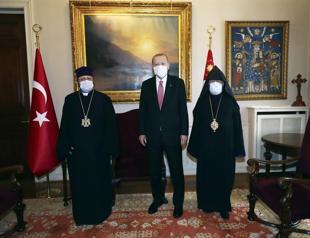President Erdoğan meets Armenian patriarch in Istanbul