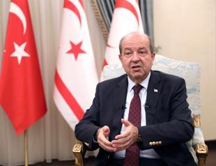Turkish Cypriot president says he will work to bring both sides closer together