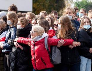 Workers and students pose strike challenge to Belarusian leader