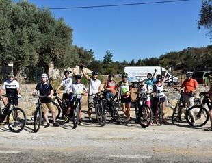 Russians cycle in alternative routes of Turkey’s Bodrum