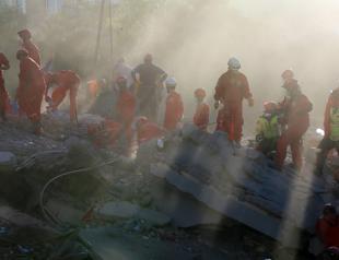 Rescuers race to find survivors after magnitude-6.6 earthquake