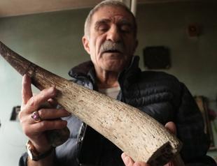 Eye-catching jewelry made of horn