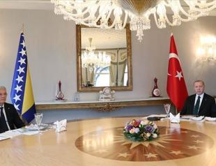 Turkish president, top Bosnian leader meet in Istanbul