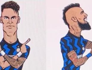 Turkish cartoons featured on new Inter Milan t-shirts