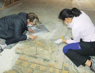 Roman-era mosaics under protection