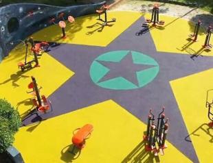 Symbols emerging on renewed playground leads to criminal investigation