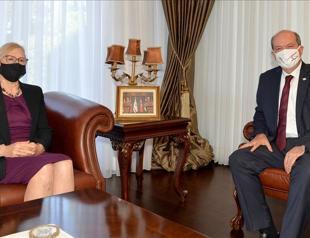 Turkish Cypriot president meets UN peacekeeping chief
