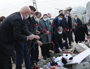 Turkish lawmakers visit Ganja city in Azerbaijan