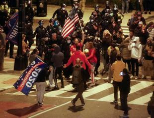 Trump supporters morning protests turn into violent clashes