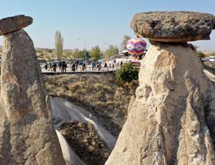 Cappadocia’s ‘Three Beauties’ rushed by tourists