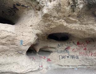 Ancient Tekkeköy Caves falls into ruin