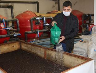 Engineer produces three tons of fertilizer a month