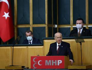 MHP leader embraces his party’s alliance with ruling AKP