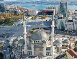 Taksim mosque construction nears completion, set to open in Ramadan
