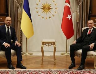 Turkish president receives Ukrainian premier in Ankara
