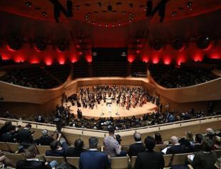 Turkish presidential orchestra opens new concert hall