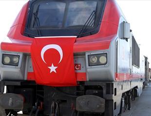 First export train heads from Turkey to China