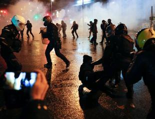 Violence erupts in new Paris protest against security law