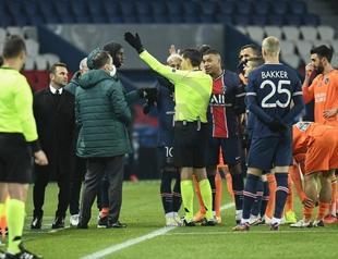 PSG-Başakşehir match suspended amid alleged racism