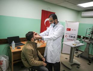 Turkey helping Palestinians in need of prosthetic eyes