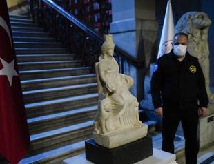 Ancient statue of Kybele returns home