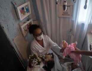 As Brazil reels from pandemic, doll hospital makes kids smile