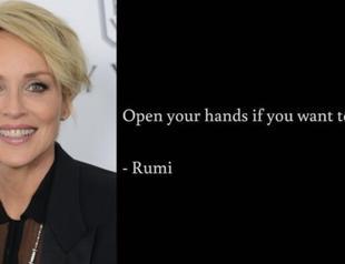 Stone remembers father with Rumi’s line