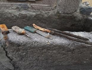 Cutting tools discovered from Ankara’s notorious prison’s front yard