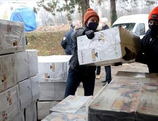 Turkeys aid to quake victims arrives in Croatia