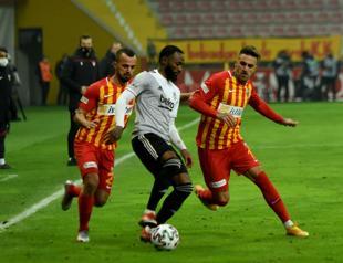 Beşiktaş beat Kayserispor 2-0 to move top of Süper Lig