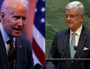 Biden sends letter to UN General Assembly President Bozkır
